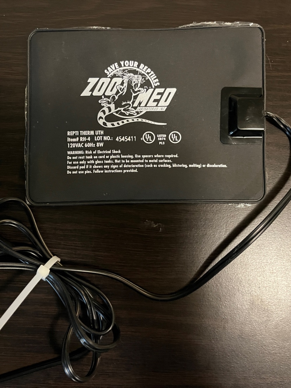 Black Repti Therm Under Tank Heater           8 W